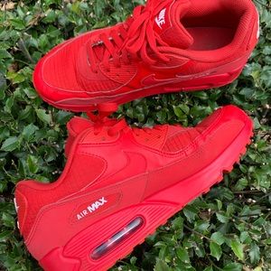 triple red nike air max 90